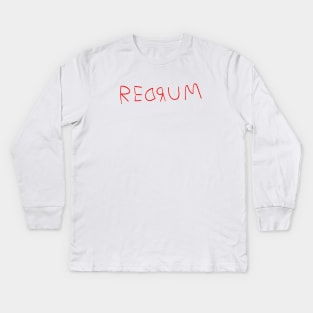 Redrum Kids Long Sleeve T-Shirt